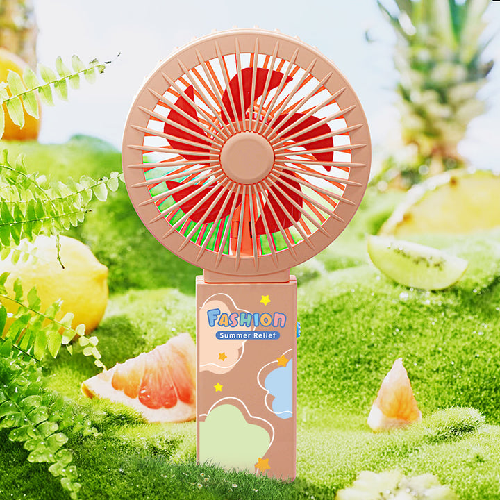 Damen Tragbarer Mini Ventilator mit dekorativem Design Karnz