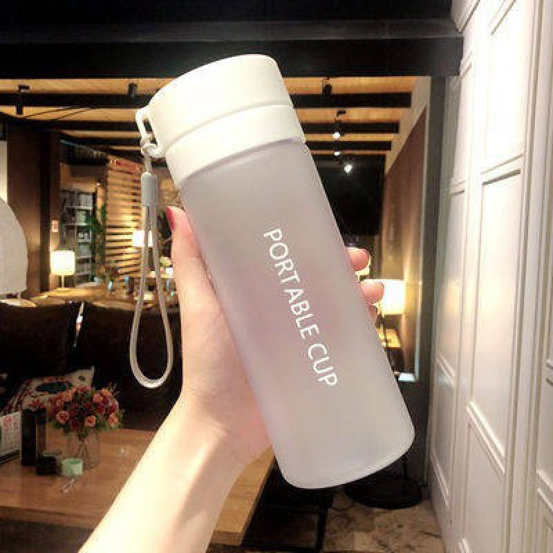 Damen stilvolle Glas-Trinkflasche Karnz