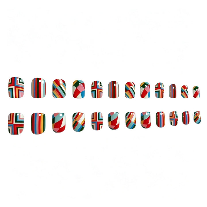 Künstlerisches Multi-Pattern Nagelkunst-Set Karnz