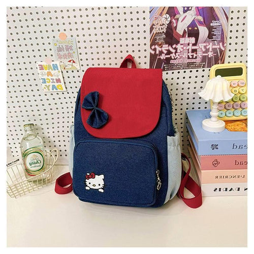 Verspielter Rucksack im Cartoon-Stil