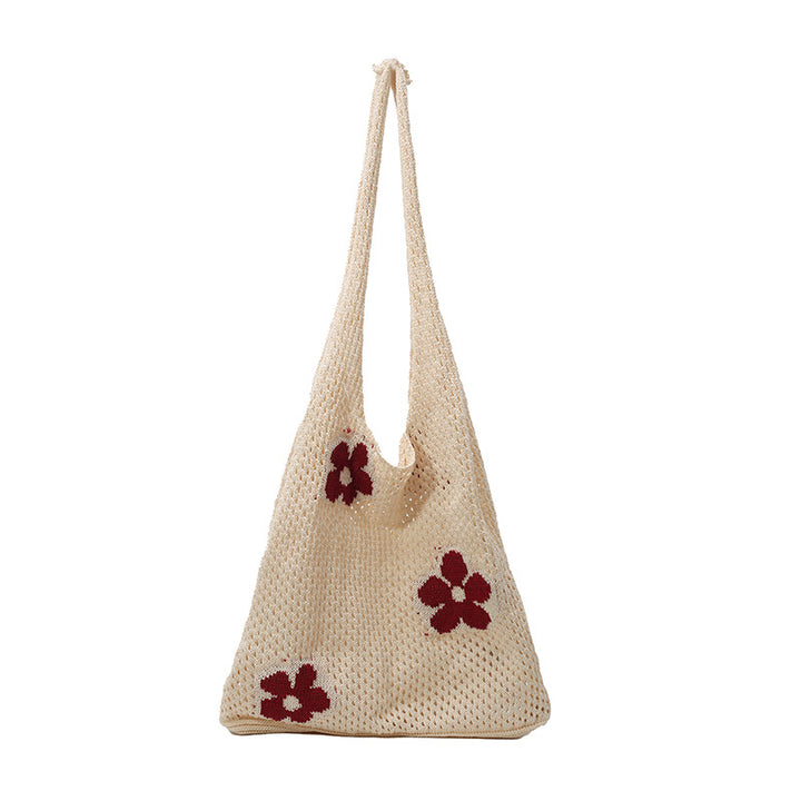 Bohemian Floral Häkel-Tote-Bag