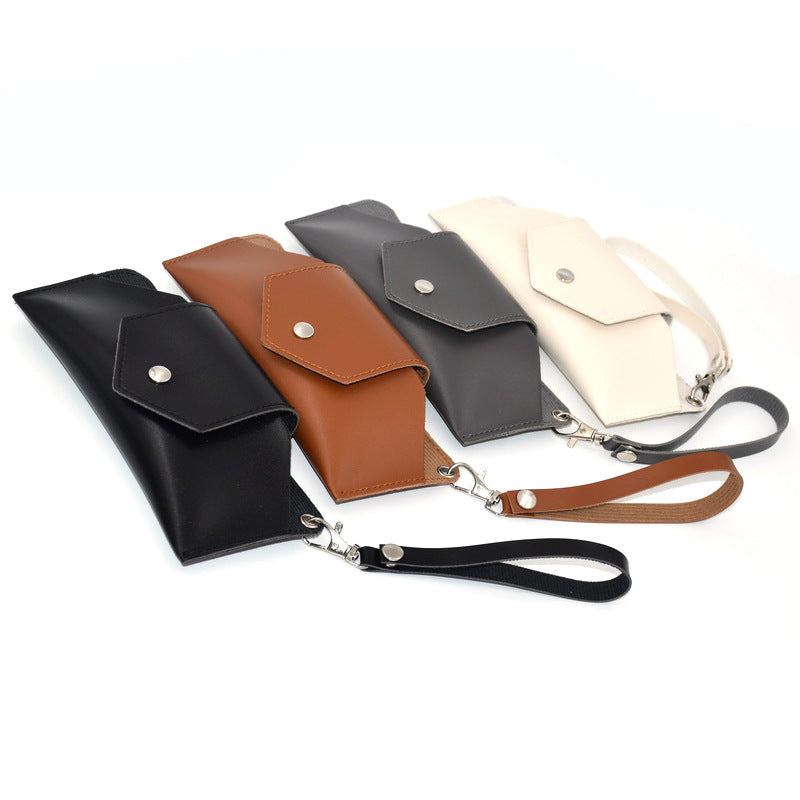 Stylische Leder-Brillenetui Karnz