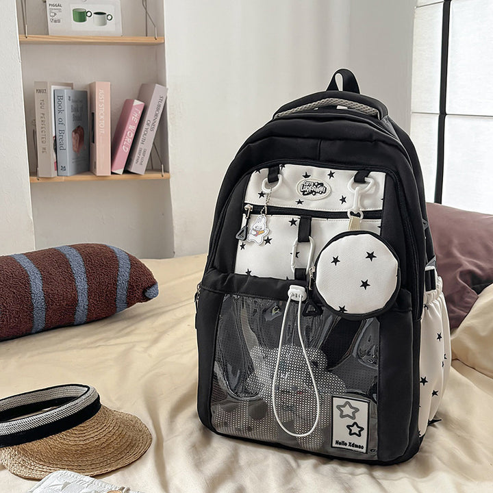Funktionaler Stern-Besetzter Rucksack Karnz