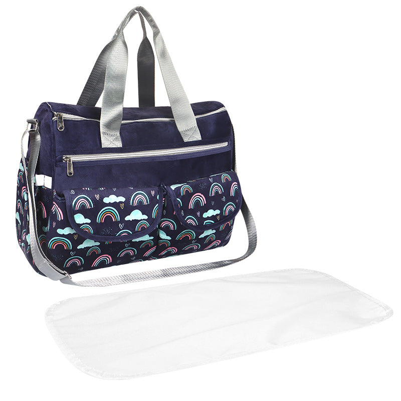 Multifunktionale Wickeltasche mit Praktischen Fächern Karnz