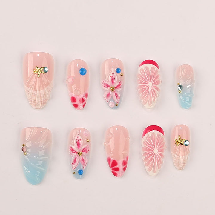 Dekorative Nagelkunst Karnz