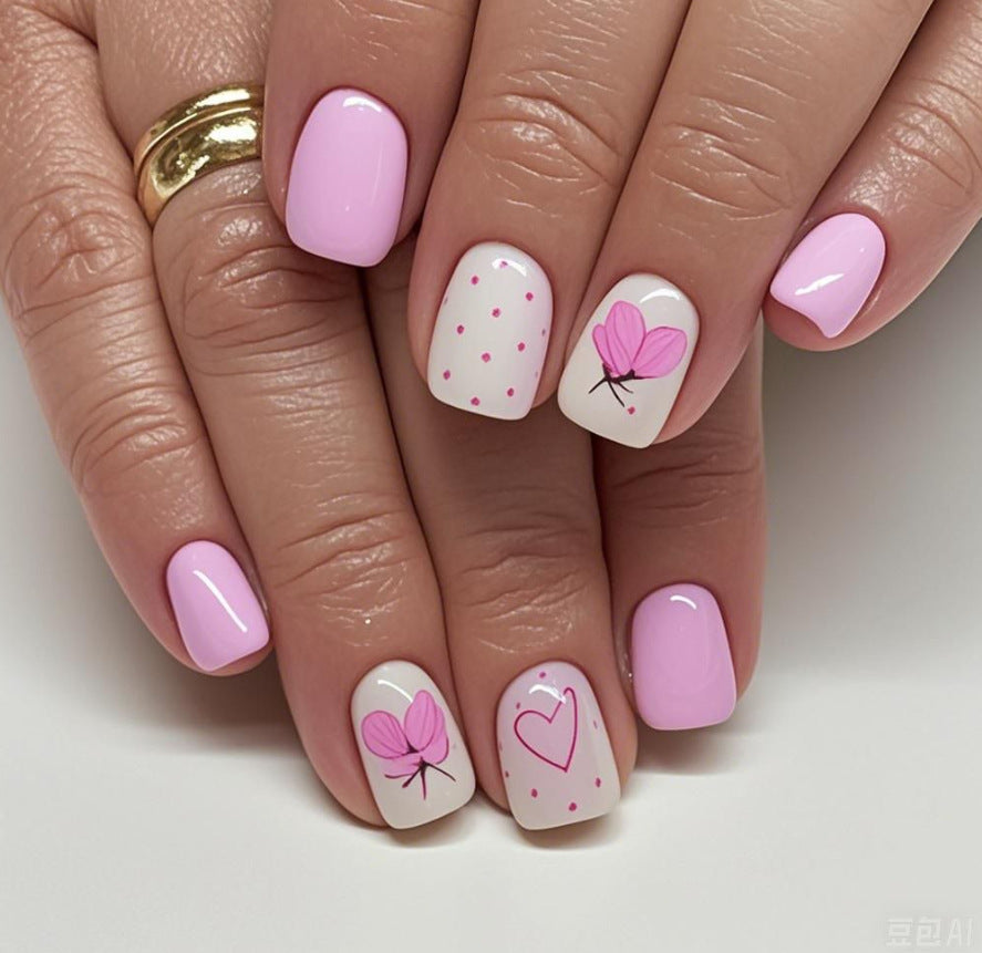 Kreatives Florales Acrylnagelkunstset Karnz