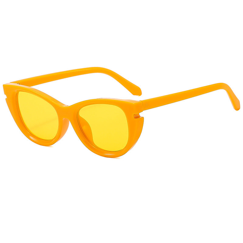 Damen Cat-Eye Sonnenbrille mit robustem Kunststoffrahmen Karnz