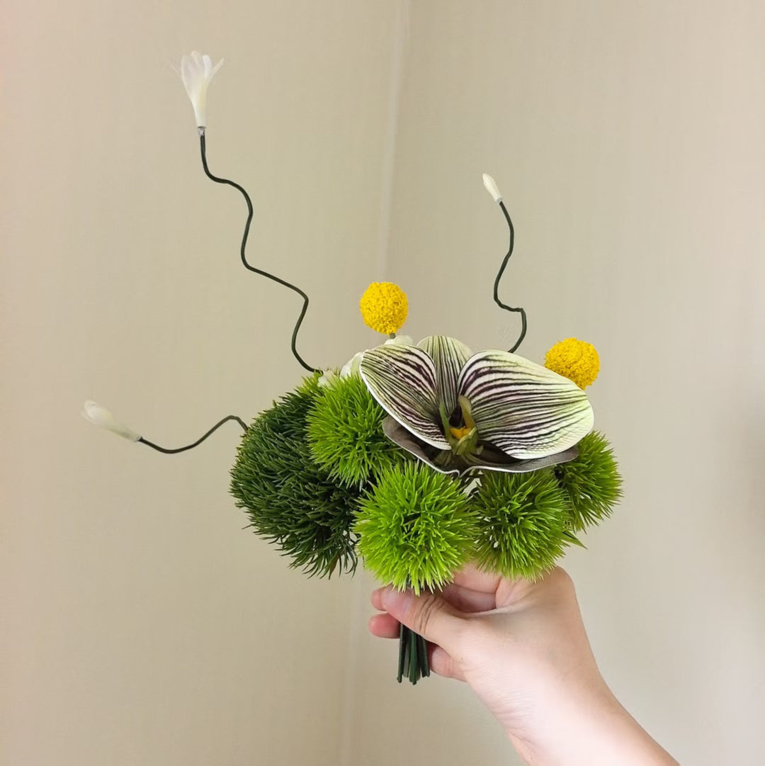 Texturiertes florales Zentrumstück