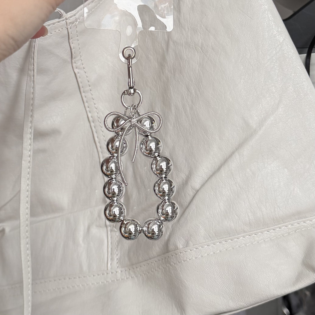Eleganter Perlencharms-Schlüsselanhänger Karnz