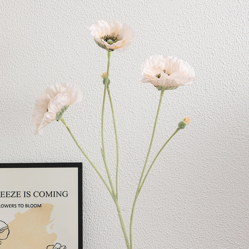 Künstlicher Romantischer Mohnblumenstrauß Karnz