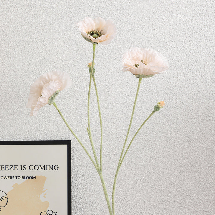 Künstlicher Romantischer Mohnblumenstrauß Karnz
