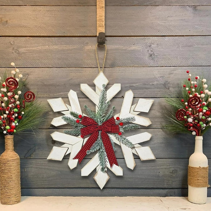 Winter-Themen Schneeflocken Wanddekoration