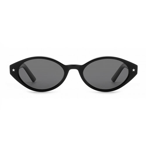 Damen Sonnenbrille im ovalen Retro-Design mit höchstem UV-Schutz Karnz
