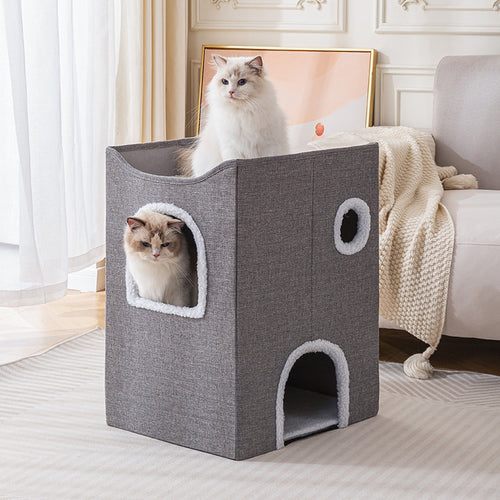 Modernes Katzenversteckhaus Karnz