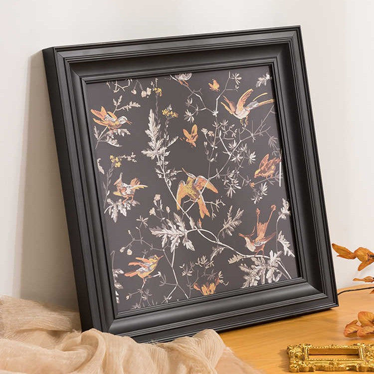 Prächtiger botanischer Wandkunst-Bilderrahmen für das Zuhause