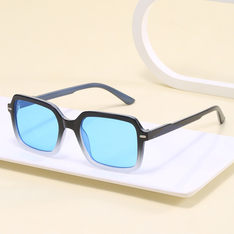 Damen trendige quadratische Sonnenbrille Karnz