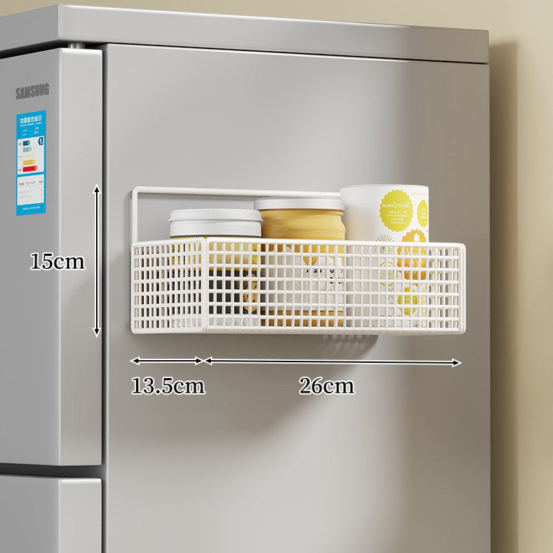Über-Kühlschrank Doppel-Schicht Magnetische Drahtgeflecht Vorratsorganizer