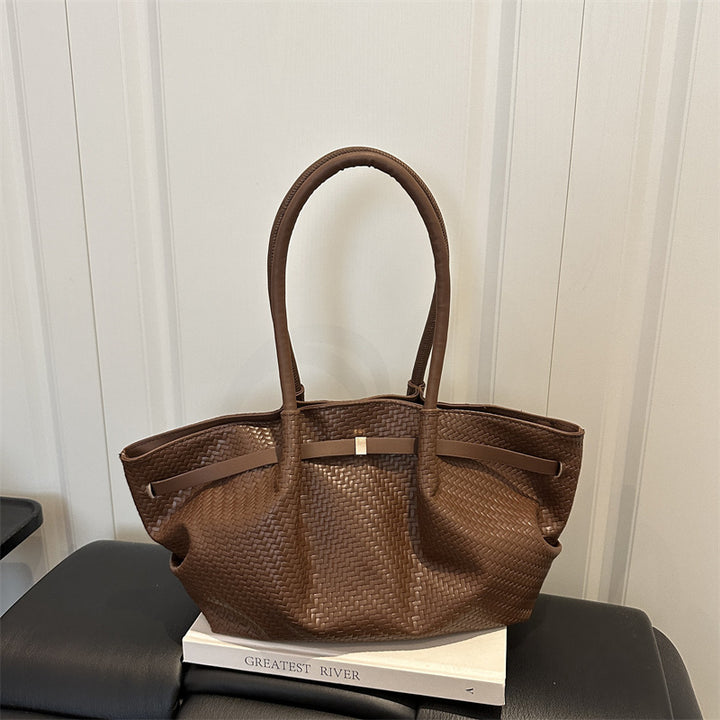 Woven Tote Handtasche