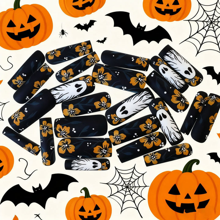 Künstlerische Halloween-Themen Acryl-Nagelkunst Erweiterungen Karnz