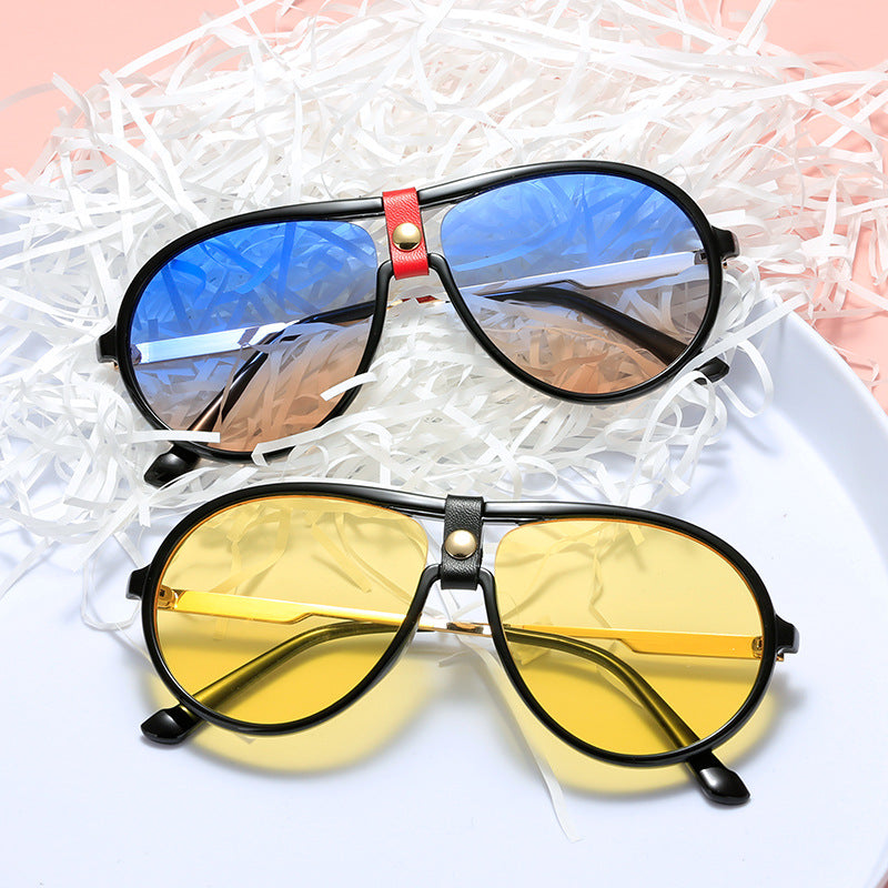Damen modische Schutzbrille mit einzigartigem Doppelrahmendesign Karnz