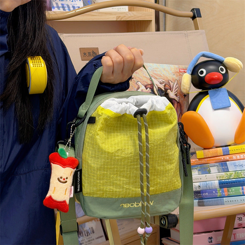 Kompakte stilvolle Kordelzug-Rucksack Karnz