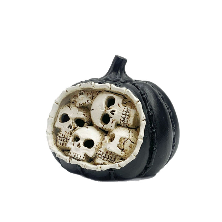 Kreative Halloween Dekofigur in Kürbisform Karnz