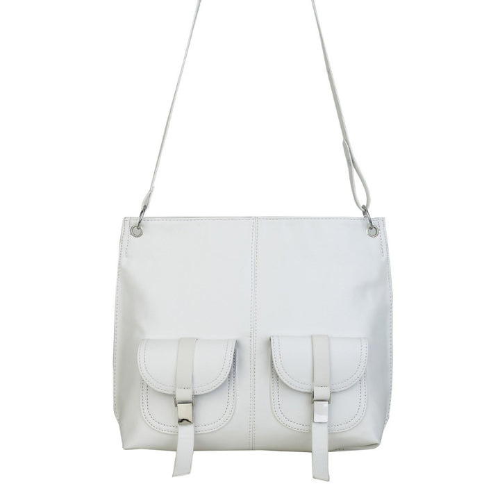 Moderne Strukturierte Schultertasche Karnz