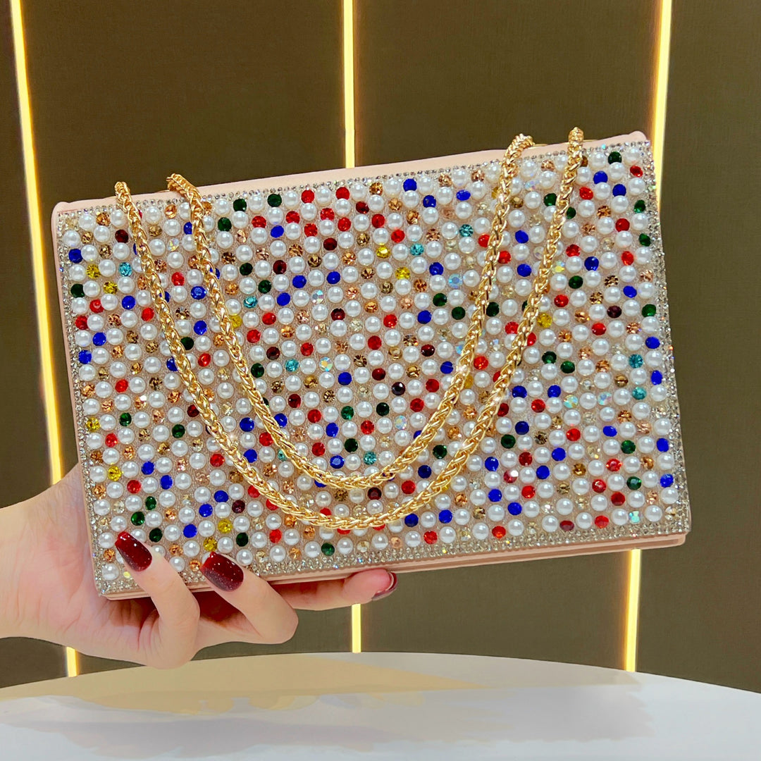 Bejeweled Abend-Clutch