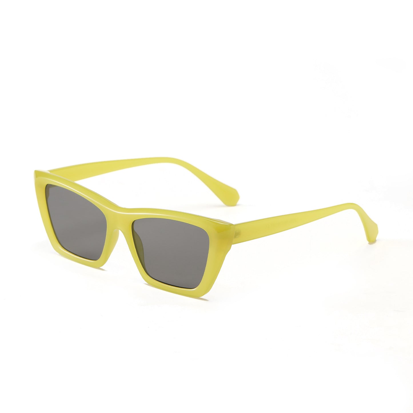 Damen geometrische Sonnenbrille mit stylischem Kunststoffrahmen Karnz