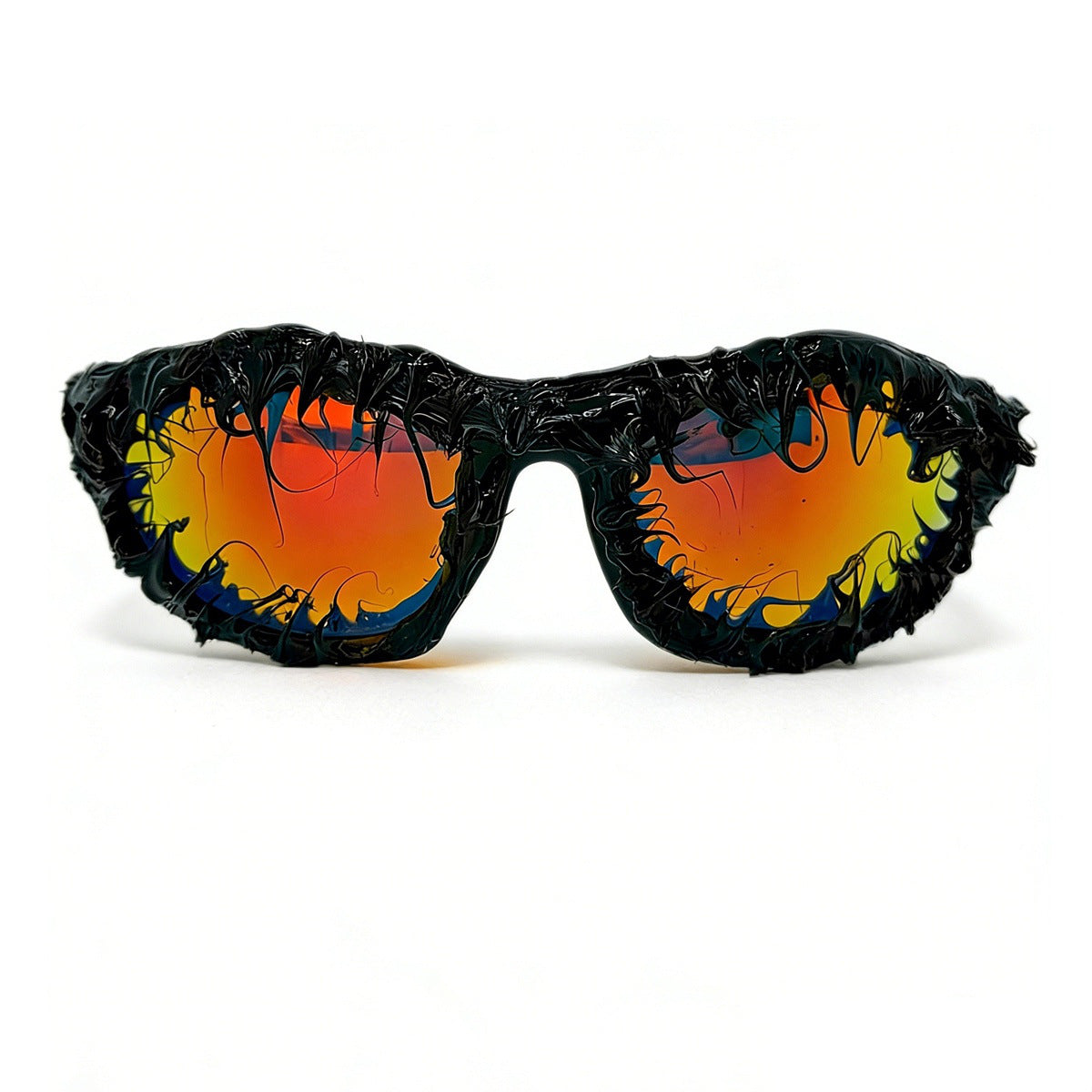 Damen außergewöhnliche Sportsonnenbrille mit innovativem Design Karnz