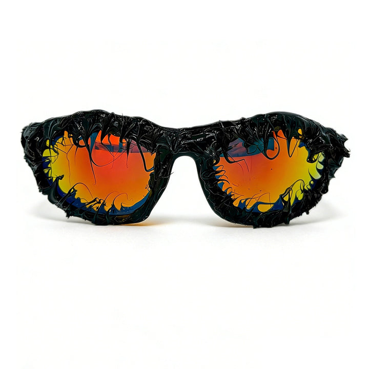 Damen außergewöhnliche Sportsonnenbrille mit innovativem Design Karnz