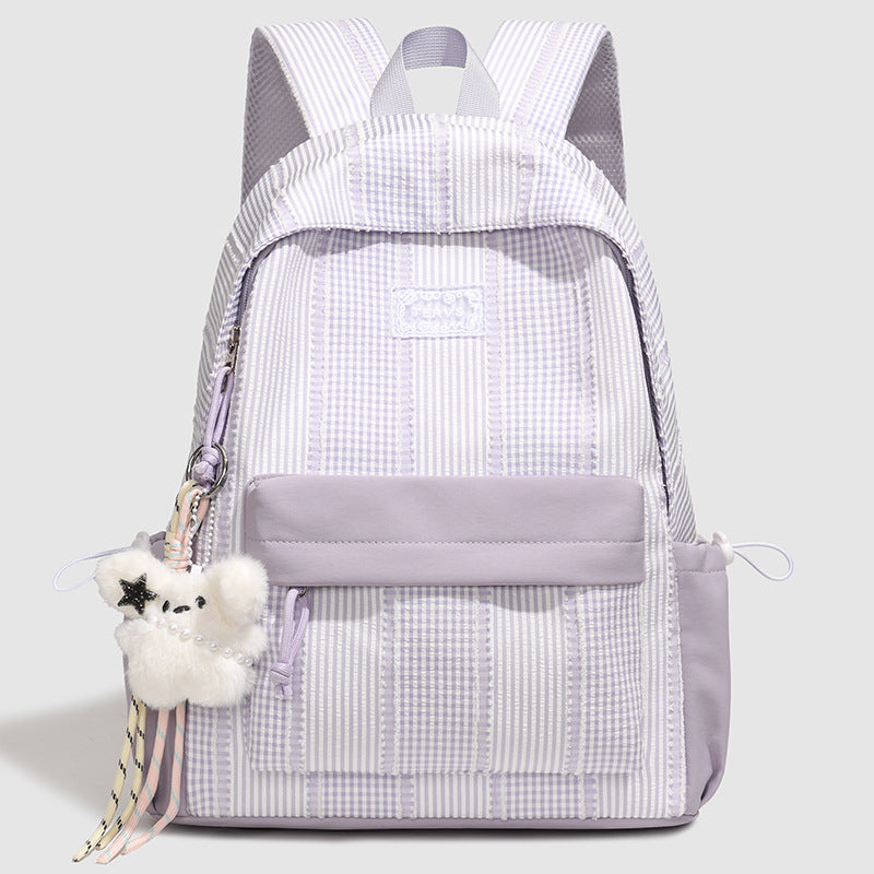 Stylischer gestreifter Design-Rucksack Karnz