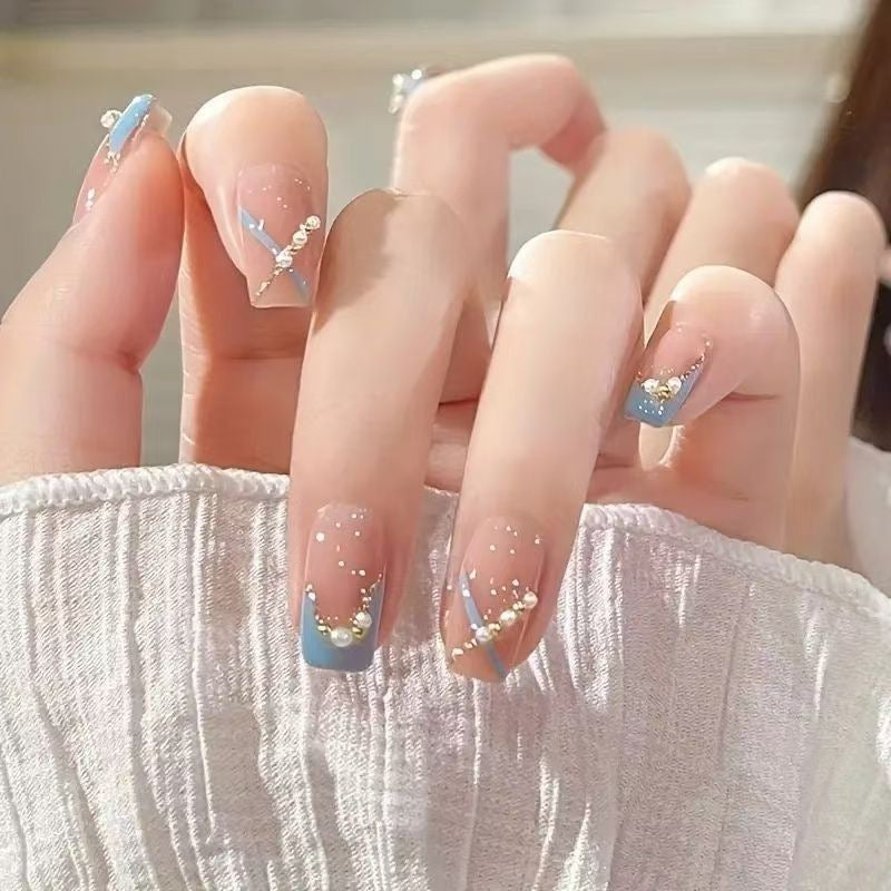 Elegante Ombre Glitter Nagel Verbesserungen Karnz