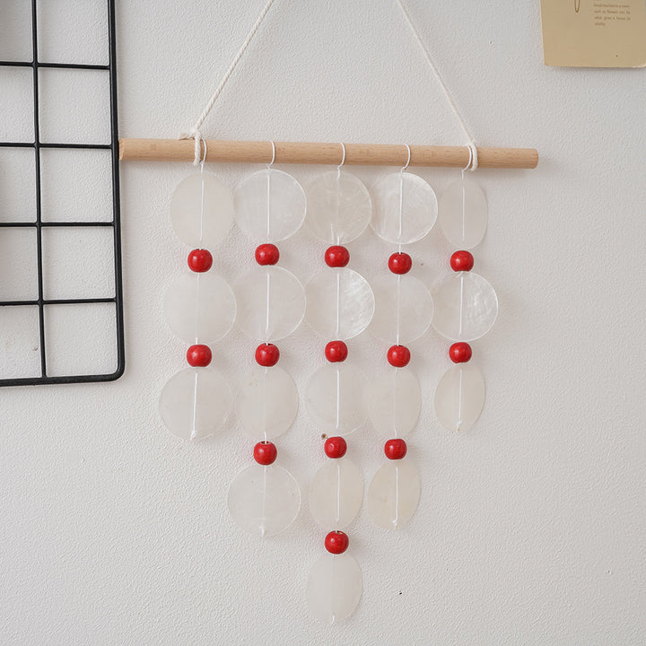Dekorativer Muschel Wandbehang Karnz