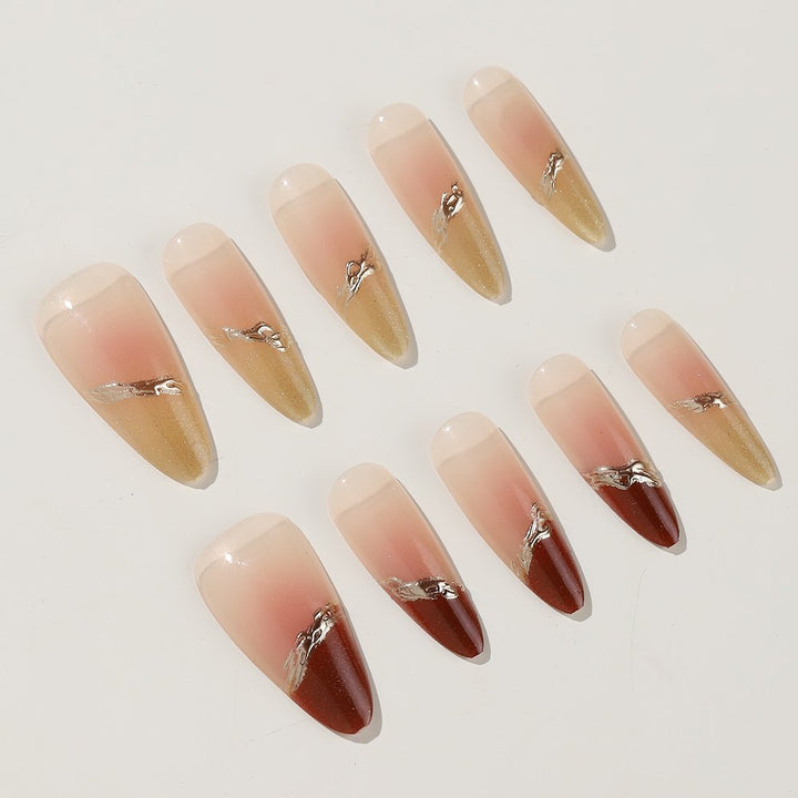 Elegantes Stiletto-Nageldesign-Kit Karnz