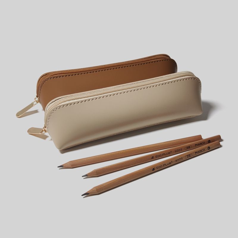 Minimalist Leder Bleistiftetui Karnz