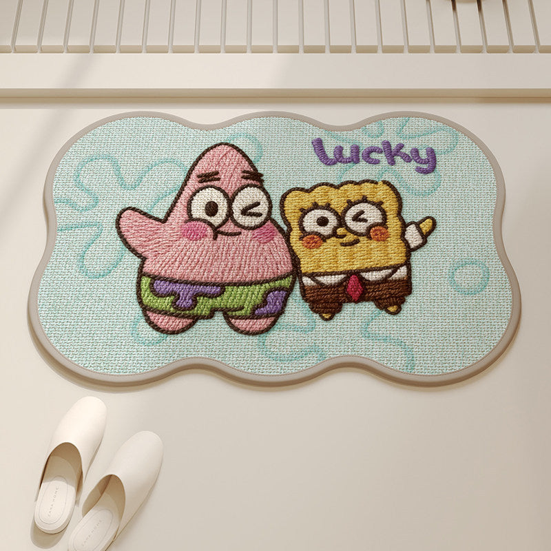 Verspielt cartoon-themed Teppich