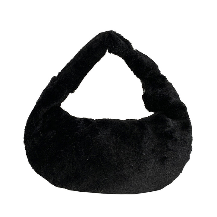 Weiche Plüsch Alltags-Handtasche
