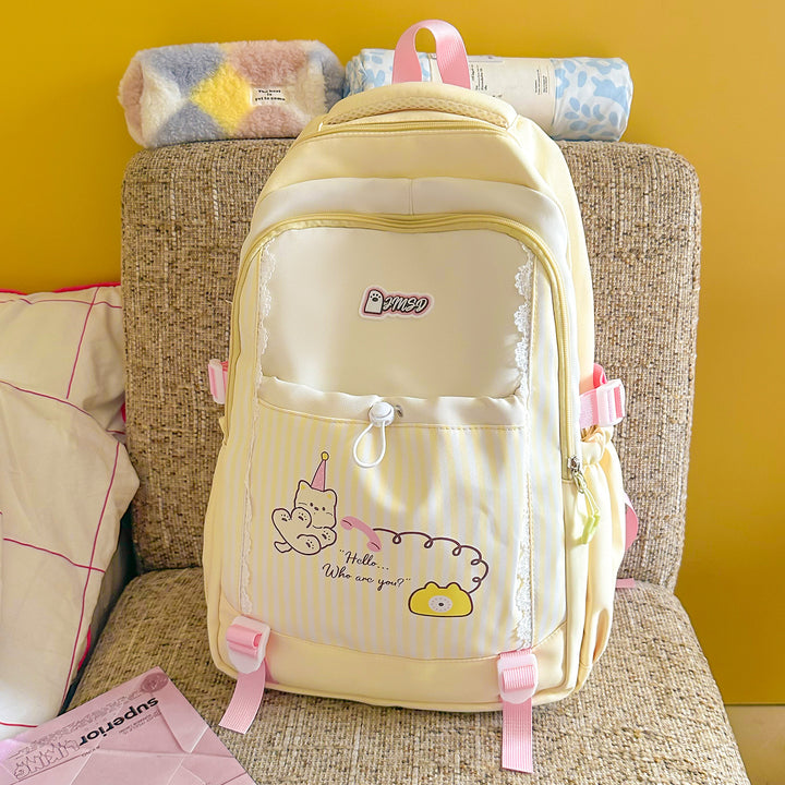 Spaß Illustrierter Charakter Rucksack Karnz