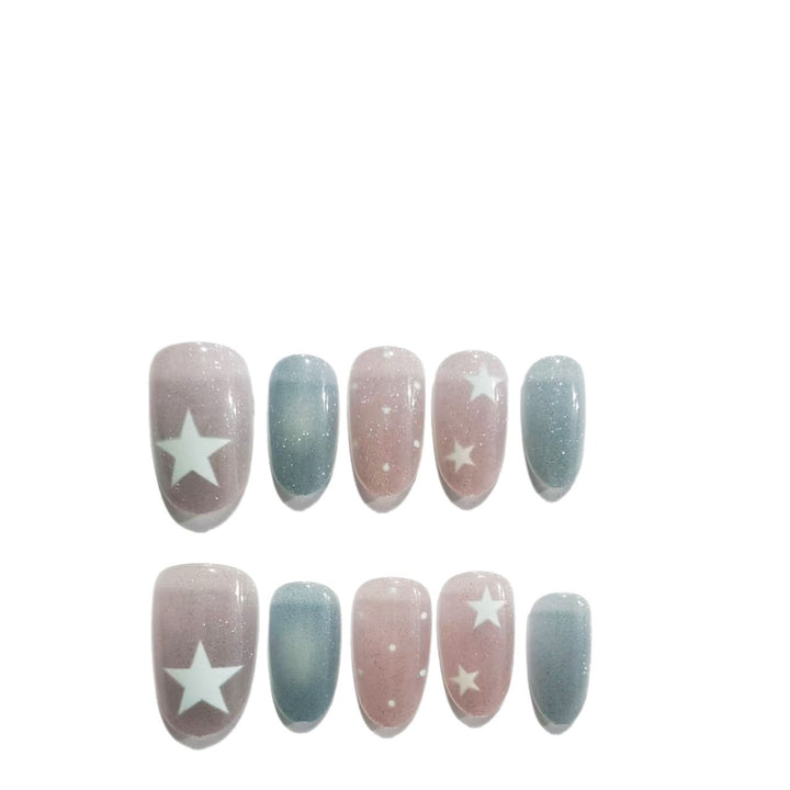 Himmlisches Stern-Nagelkunst-Design Karnz