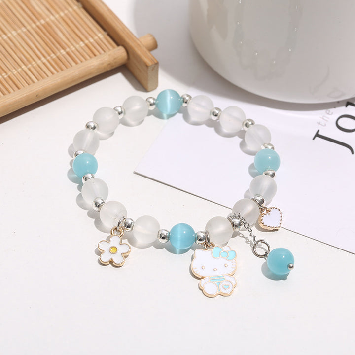 Delfin Charm Beaded Armband Karnz