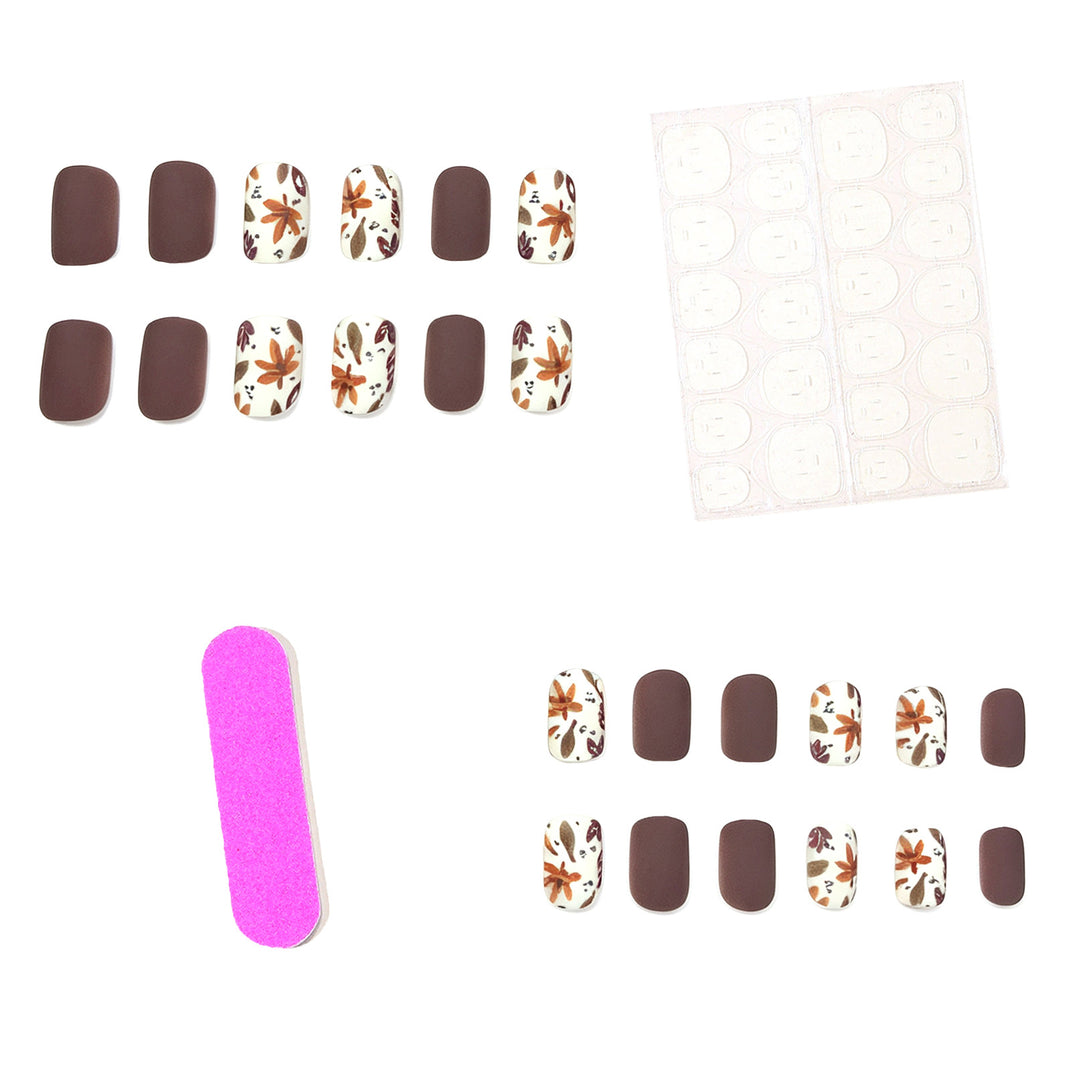 Elegante florale Acryl-Nagelkunstverzierungen Karnz 1789915567