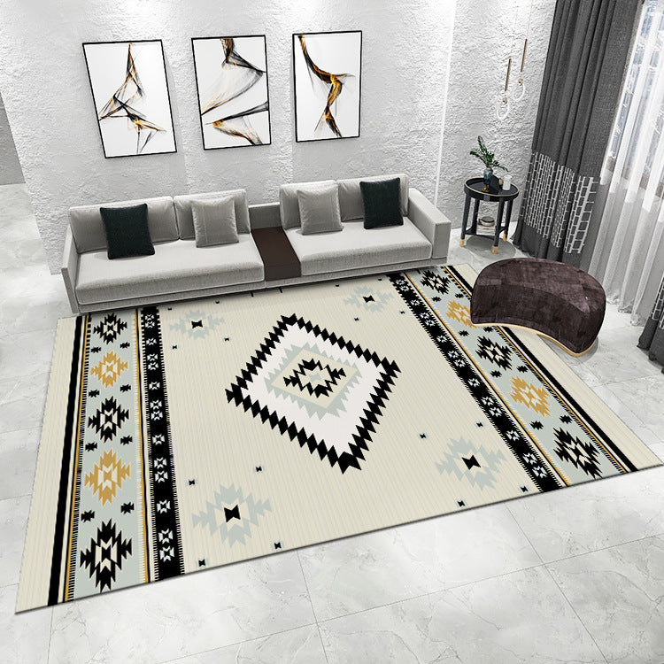 Geometrisch gemusterter Teppich 1786779209