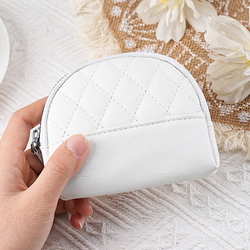 Gepolsterte Reißverschluss-Münztasche