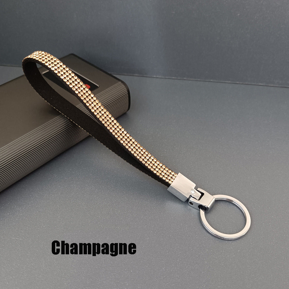 Eleganter Strass-Schlüsselanhänger Strap Karnz