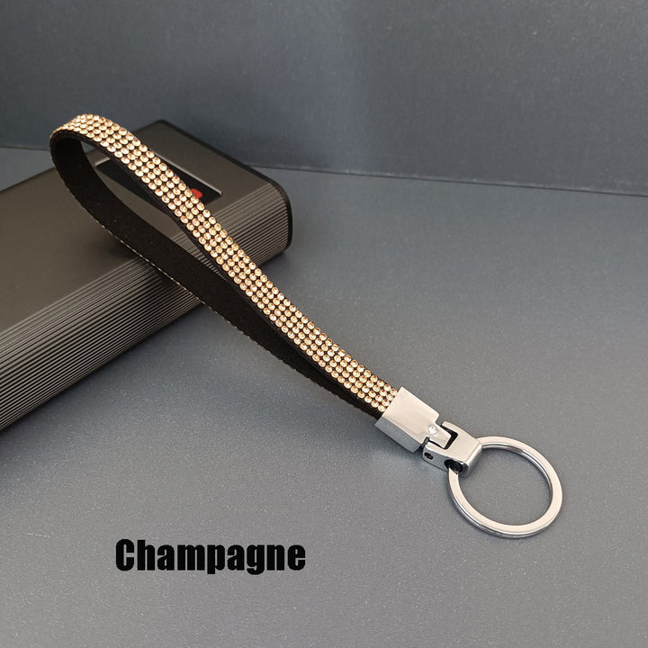 Eleganter Strass-Schlüsselanhänger Strap Karnz