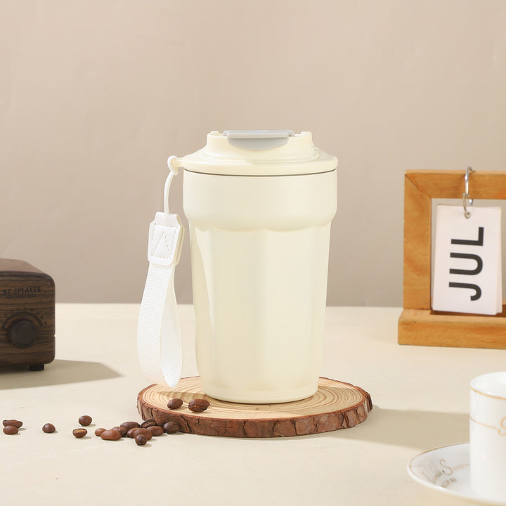 Damen Isolierbecher mit griffigem Tragegurt Karnz