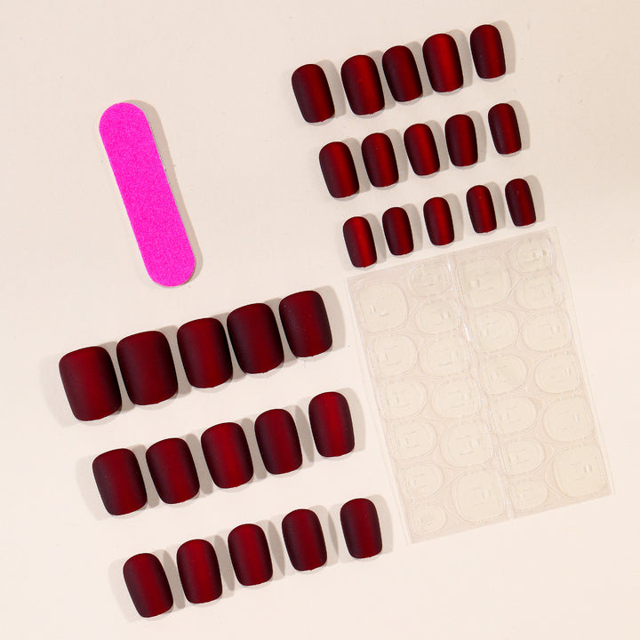 Mattes Finish Press-On Nail Set Karnz