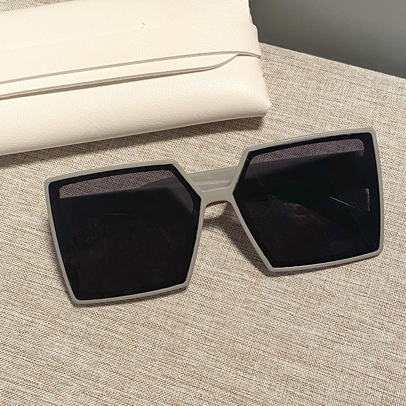 Damen quadratische Sonnenbrille mit robustem Rahmen und stylischem Design Karnz