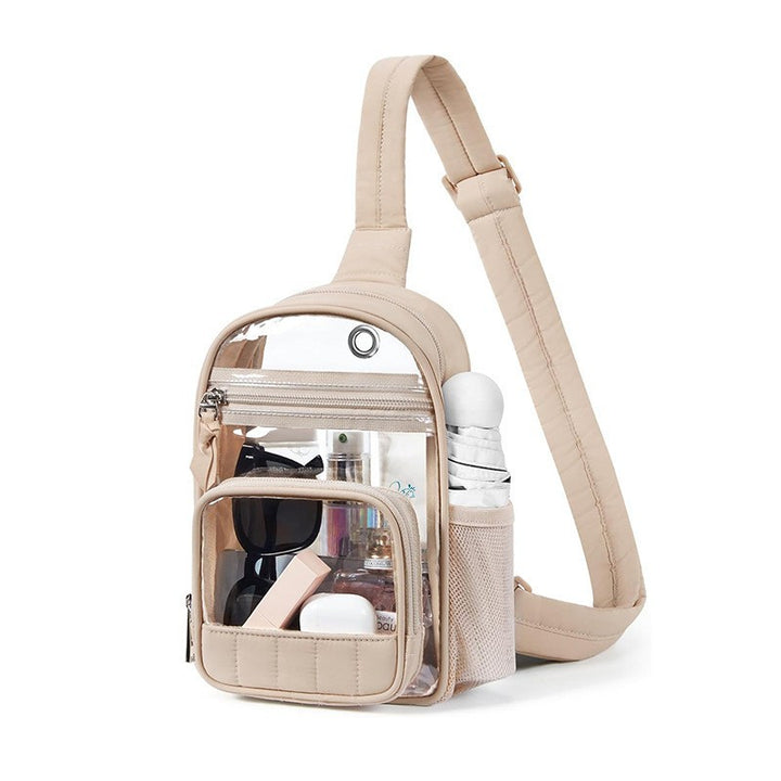Multifunktionale Transparente Sling-Tasche Karnz